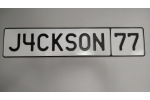 Подарочный сувенирный номер JACKSON 77