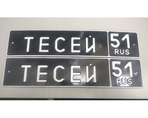 Сувенирные номера (именные), подарочные номерные знаки на авто изготовление в Москве