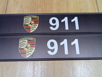 Сувенирный номерной знак 911